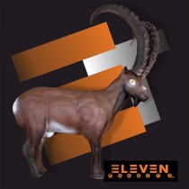  Eleven Ibex E43 with Insert and horns 3D Target